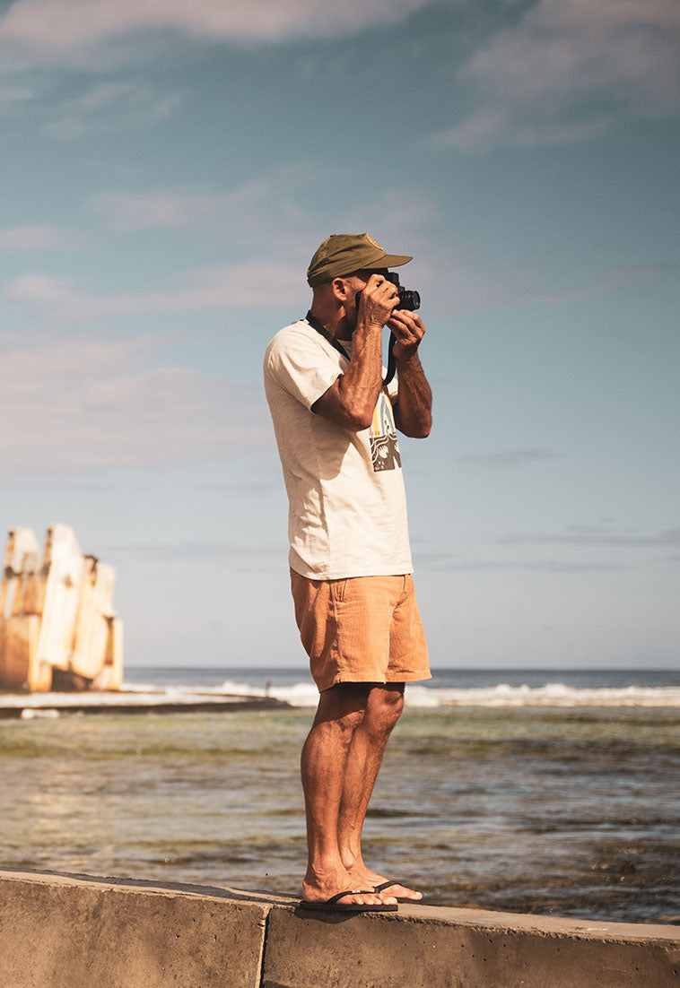 Jeff Johnson in Campover Kordhose, 17"