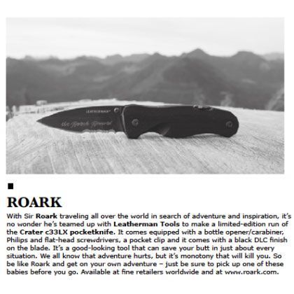 LEATHERMAN X ROARK