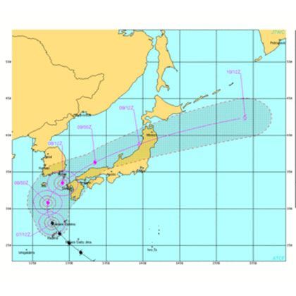 ROARK VS. TYPHOON DANAS