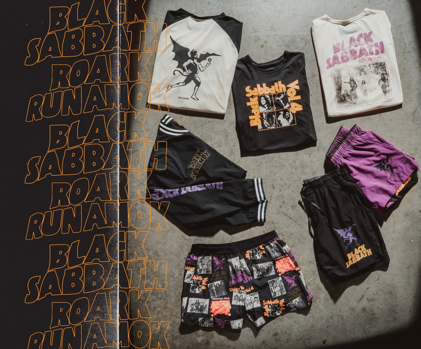 RUN AMOK x Black Sabbath